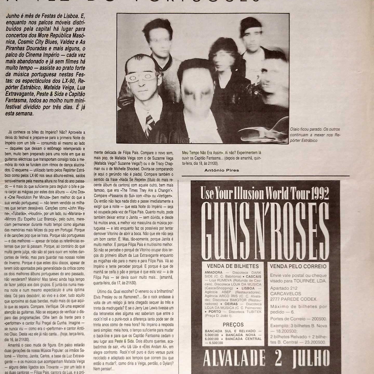 Peste & Sida na imprensa - Blitz