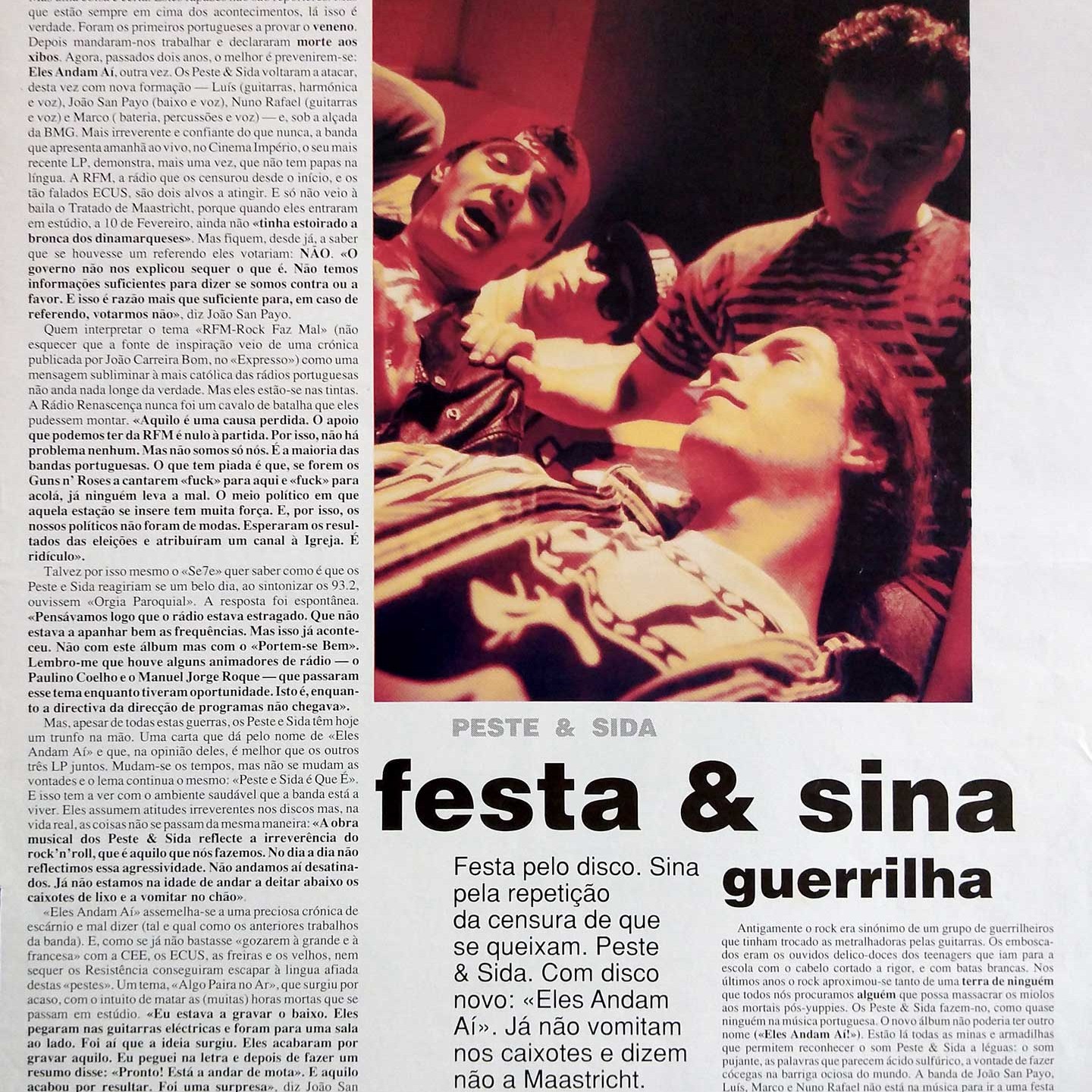 Peste & Sida na imprensa - Sete