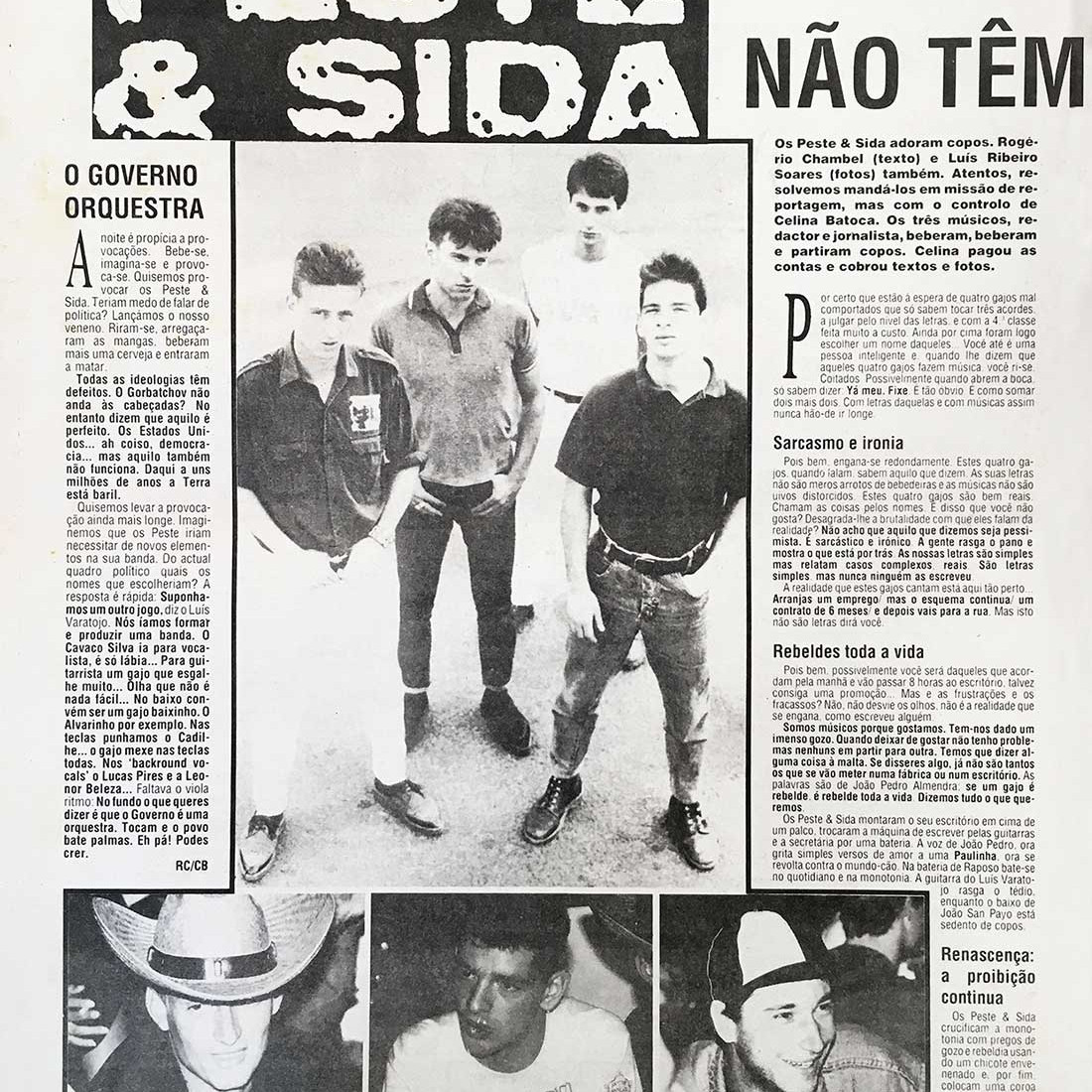 Peste & Sida na imprensa - Êxito