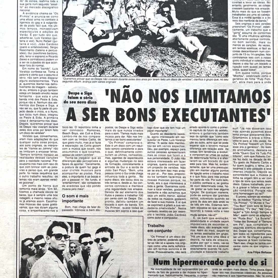 Despe e Siga na imprensa - Correio da Manhã