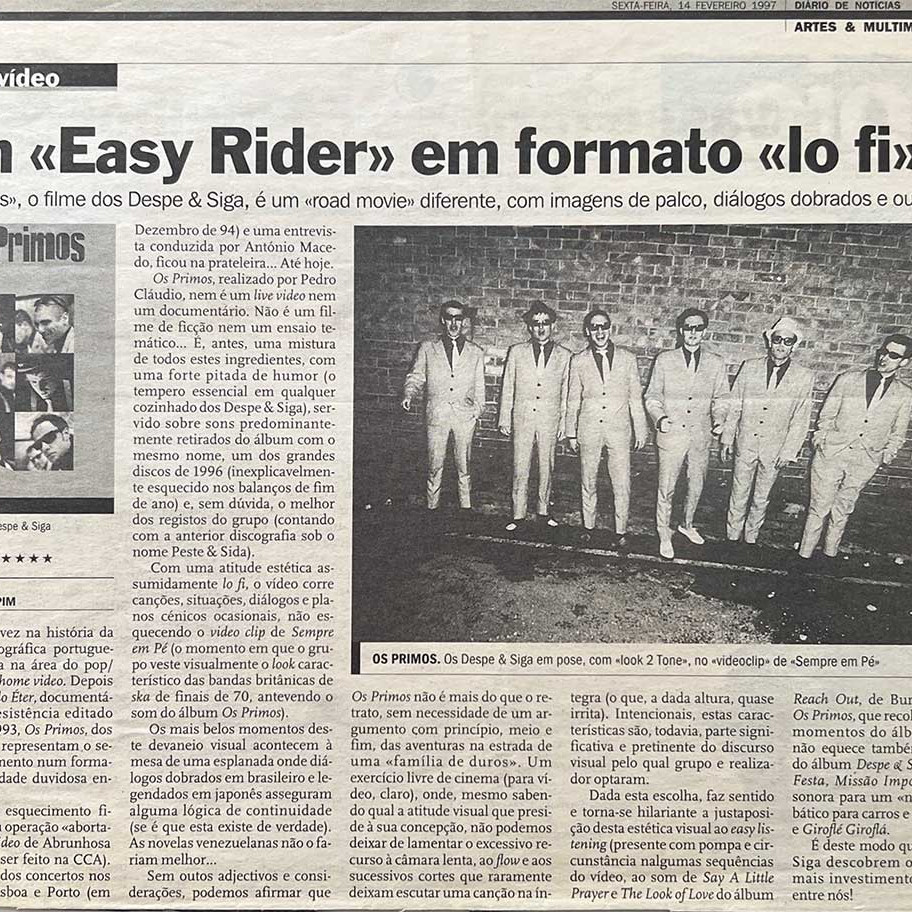 Despe e Siga na imprensa - Diário de Notícias