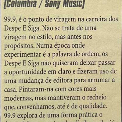 Despe e Siga na imprensa - Voice