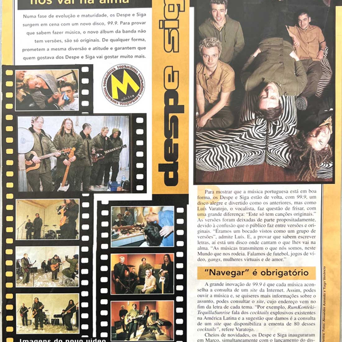 Despe e Siga na imprensa - Mais Música