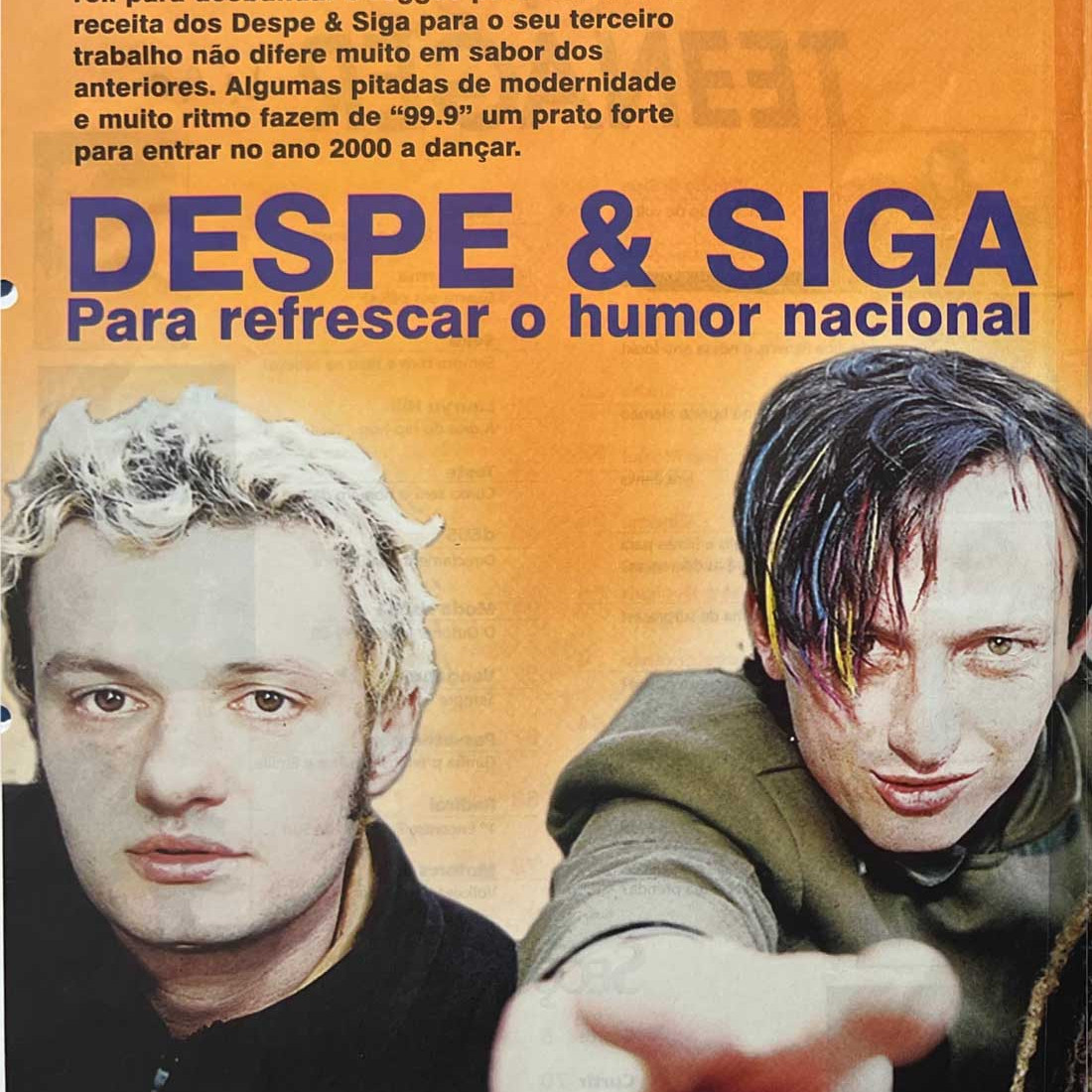Despe e Siga na imprensa - Teenager