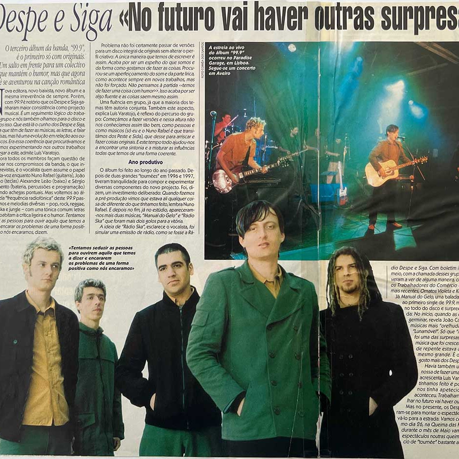 Despe e Siga na imprensa - TV Guia